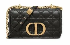 Сумка Dior Caro, модель маленького формата черный