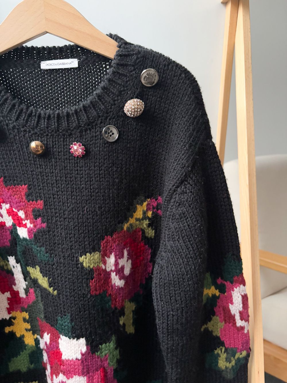 Шерстяной свитер Dolce & Gabbana, 140