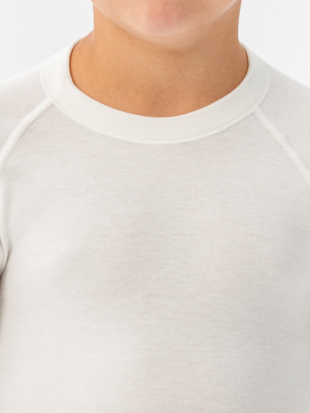 Футболка детская термо унисекс белый