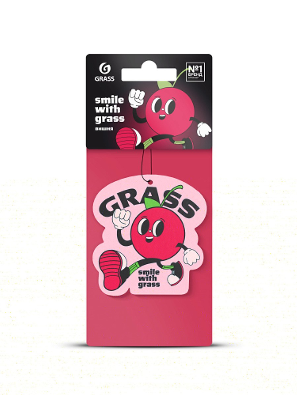 Grass Ароматизатор воздуха картонный Вишня