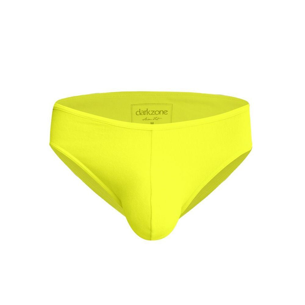 Трусы мужские слипы желтые DARKZONE DZN6560