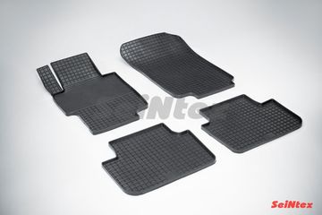 Резиновые коврики в салон Honda Accord VII (2002-2008) "Сетка"