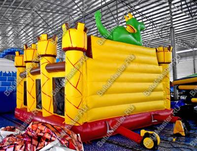 Коммерческий надувной батут "Замок дракона"
