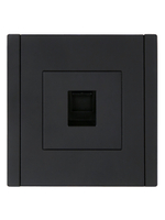 FORTE&PIANO Розетка компьютерная RJ45 кат.5E FP132 черный IEK