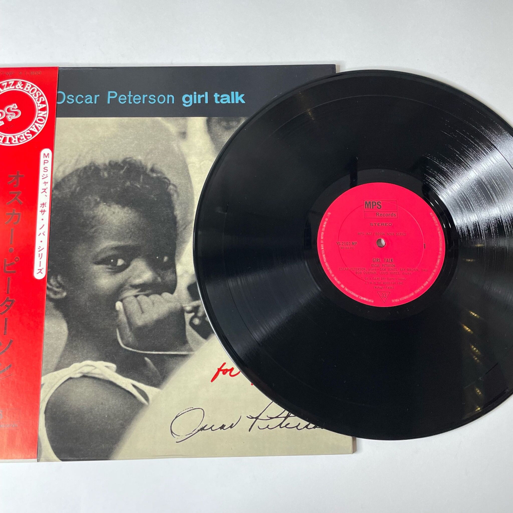Винтажная виниловая пластинка LP Oscar Peterson Girl Talk (Japan 1969) (Obi)