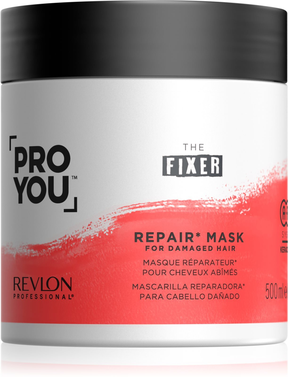 Revlon Professional Pro You The Fixer - маска глубоко восстанавливающий шампунь для уставших волос и кожи головы /   500  ml  / GTIN 8432225114255