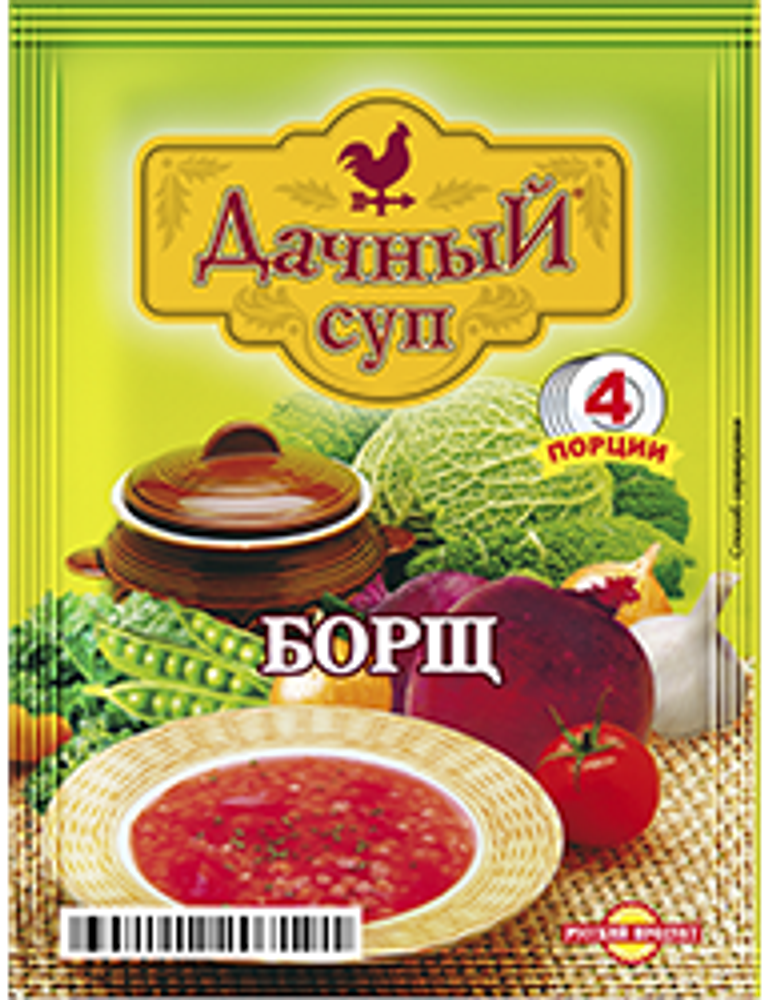 Суп Дачный Борщ Русский Продукт 50 г