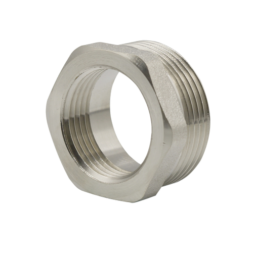 Футорка 1'' - 3/4'' нар/вн никель