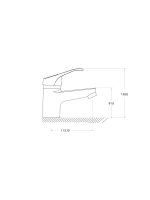 Комплект смесителей для ванны с душем 3 в 1, сатин