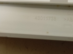 CS41061DB1/2-07 кт53 Крышка дозатора порошка стиральной машины Candy 43011738 б/у