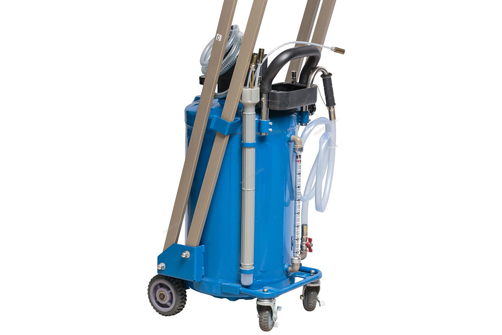 NORDBERG (2380PB) Установка для сбора масла пневматическая, 80 л, синяя