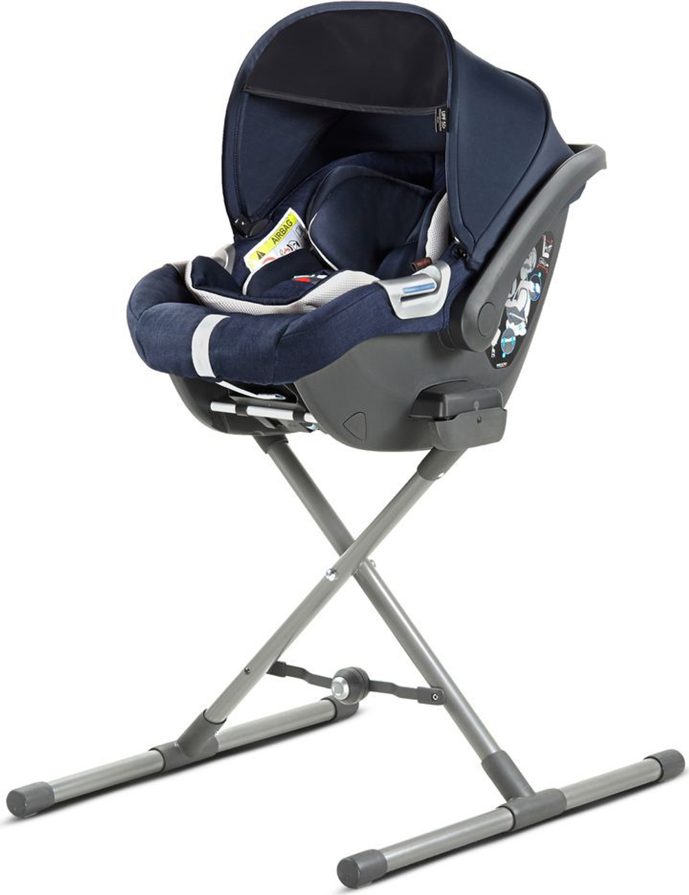 Детская коляска Inglesina Aptica System Quattro 4 в 1 (темно-синий)