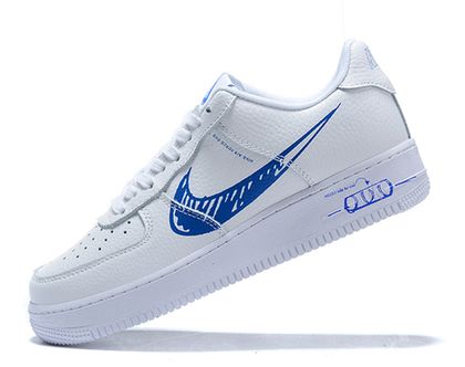 Air force 1 sketch black/white shop