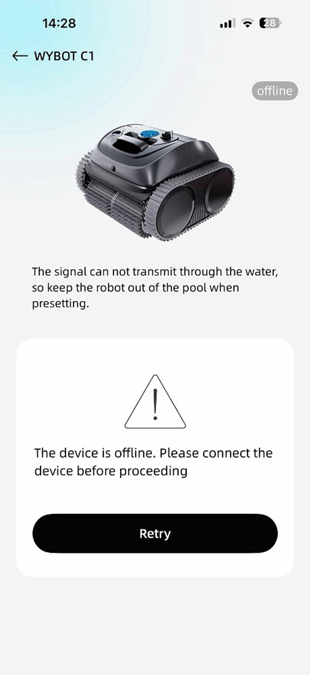 Автоматический донный очиститель WYBOT S2 беспроводной (упр. ч/з Bluetooth) (WY210C)