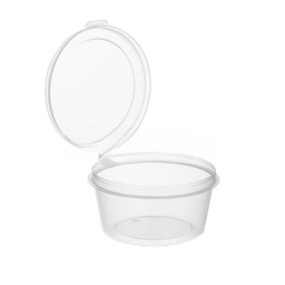 Соусник 50 мл верхнее закрытие ВЗЛП (80/1200 шт.) 1244/1246 прозрачный