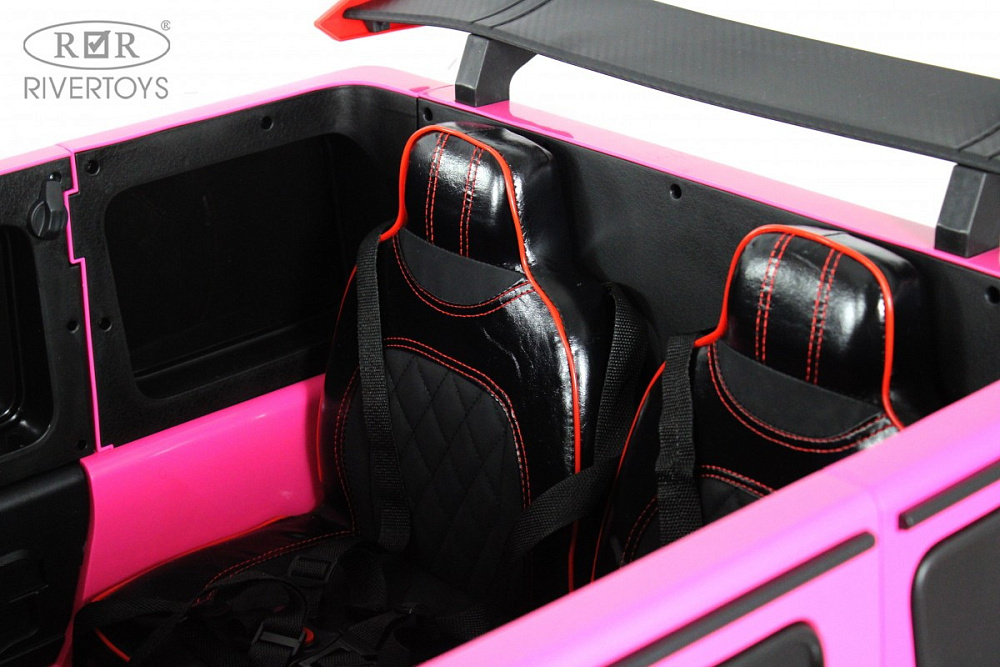 Детский электромобиль RiverToys Z888ZZ PINK/розовый