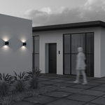 Уличный настенный светильник Outdoor O507WL-L10B3K