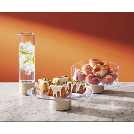 Блюдо сервировочное на ножке Lotta Ø25 см