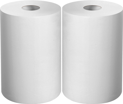 Протирочная бумага, ЗУБР Профессионал 20 х 25 см, 2-х слойная, в рулоне, 400 листов, 2 рулона