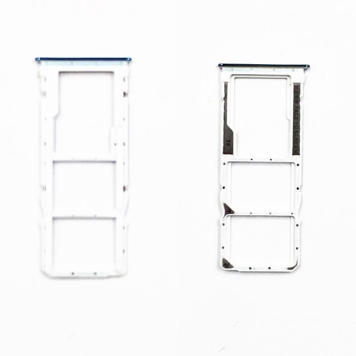 Контейнер SIM для Xiaomi Redmi Note 10 Pro Синий