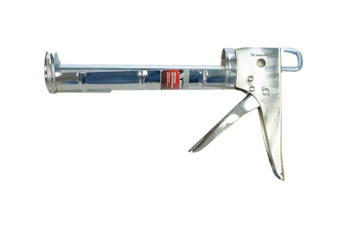 Пистолет для герметика "Matrix", полуоткрытый, зубчатый шток 7 мм, 310 мл