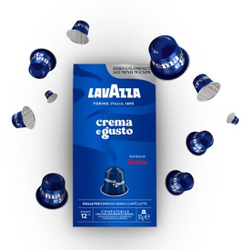 Кофе в капсулах Lavazza Crema e Gusto Classico, 10 капсул для кофемашин Nespresso (Лавацца)