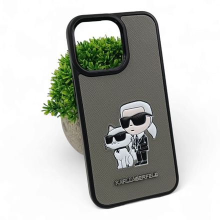 Чехол Ribber Karl&Cat для iPhone 15promax