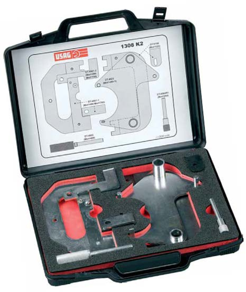 1308K2 Набор для замены приводных ремней бензиновых двигателей, USAG (Италия)