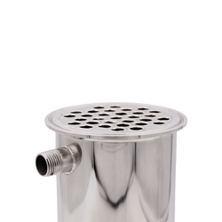 Холодильник кожухотрубный 300 мм, кламп 4 дюйма, (31х12 мм)