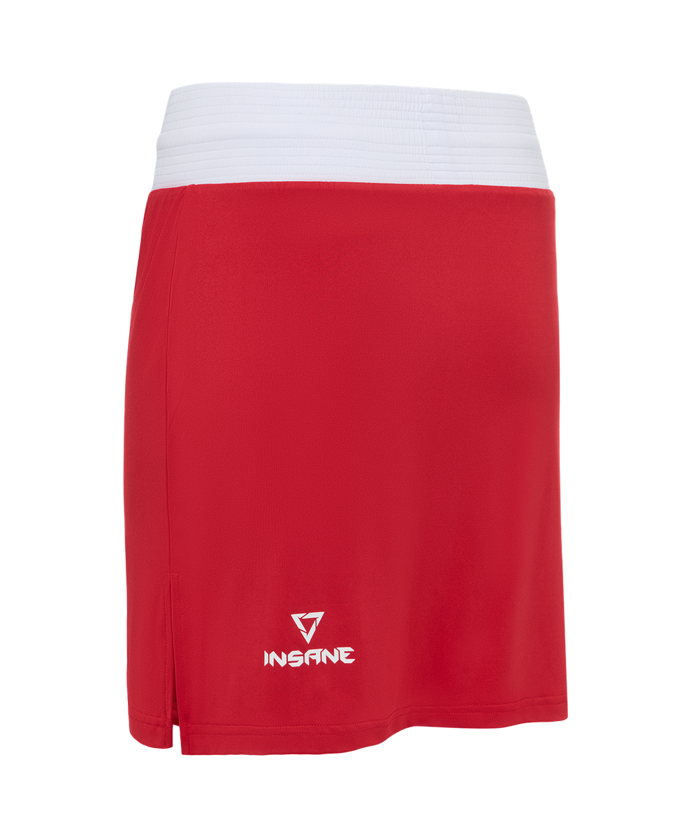 Юбка-шорты боксерские женские INSANE RBF, красный