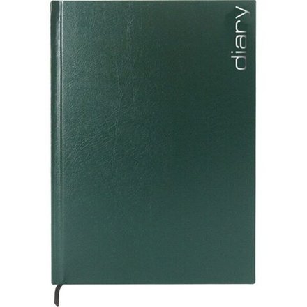 Ежедневник недат. А5 Attomex Orion 272 стр., зеленый, тв.обл., бумвинил, ляссе, 70г/м2