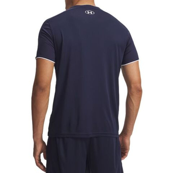 Мужская теннисная футболка Under Armour Challenger Train - midnight navy/white