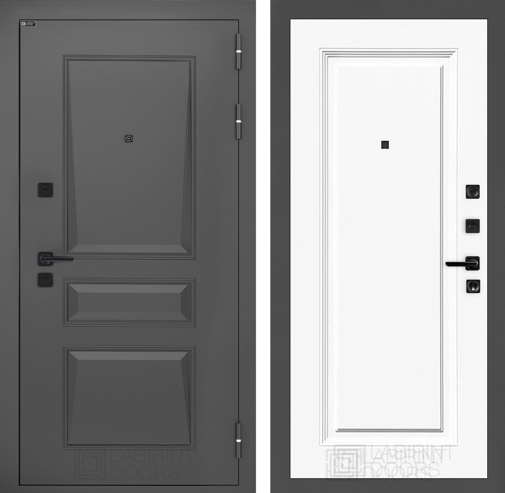 Дверь Входная Металлическая Лабиринт ОРЛЕАН 27 Эмаль
