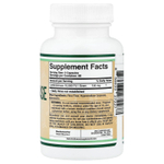 Double Wood Supplements, люмброкиназа, 120 капсул (75 мг в 1 капсуле)
