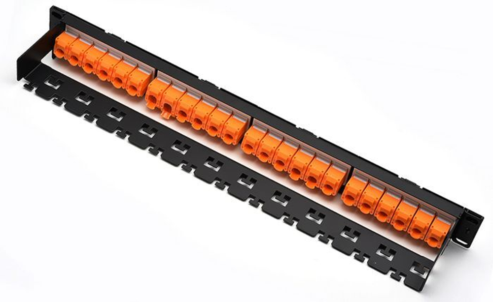 Патч-панель 19, 24xRJ45, UTP, Кат. 6 Atcom AT2463