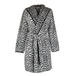 Халат махровый Abyss & Habidecor Zimba 990 черный Португалия