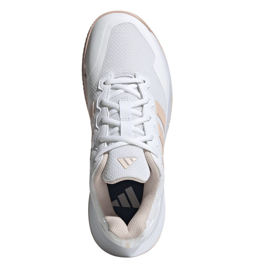 Женские теннисные кроссовки Adidas GameCourt 2 W - white/blue pink/white