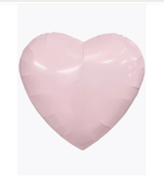 Сердце 18" Пыльная роза К