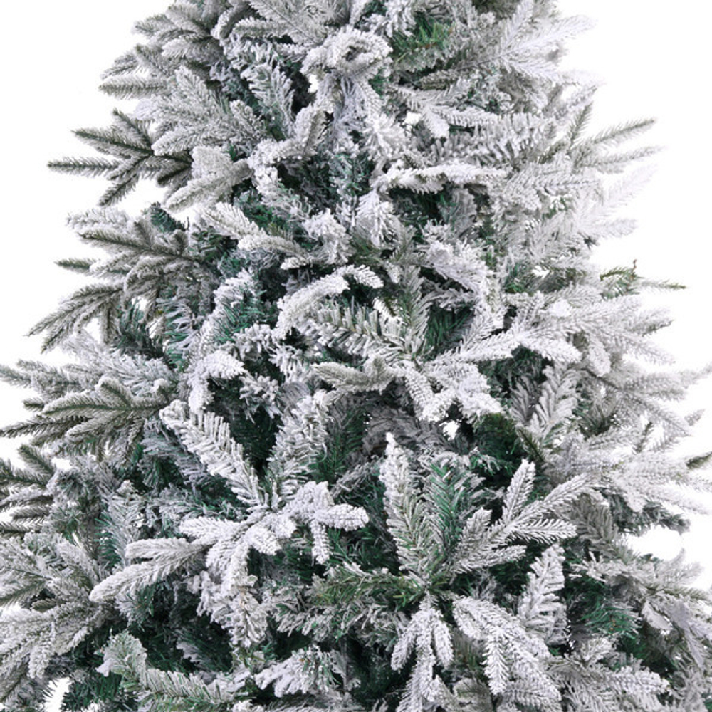 Ёлка «Сибирская вьюга» 210 см, ПВХ, резина (900 веток)