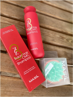 Восстанавливающий профессиональный шампунь с керамидами Masil 3 Salon Hair CMC Shampoo, 300 мл