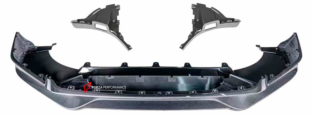 Карбоновая губа переднего бампера для PORSCHE CAYENNE 9Y0 SUV рестайлинг 2023+