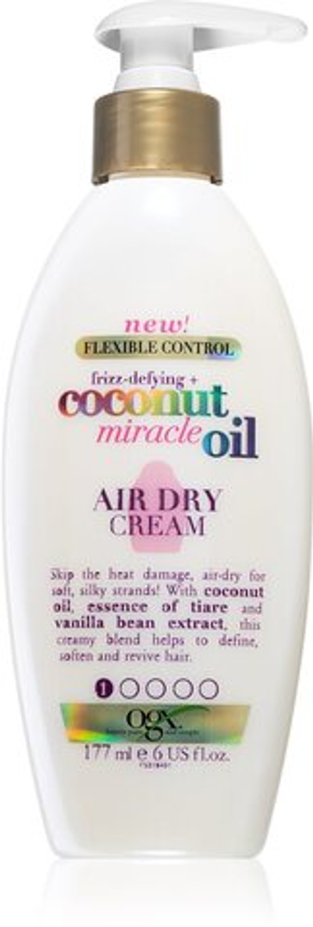 OGX Coconut Miracle Oil - разглаживающий крем против пушистости /   177  ml  / GTIN 3574661531847