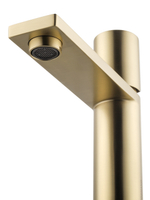 Смеситель для раковины WONZON & WOGHAND, Брашированное золото (WW-101-BG)