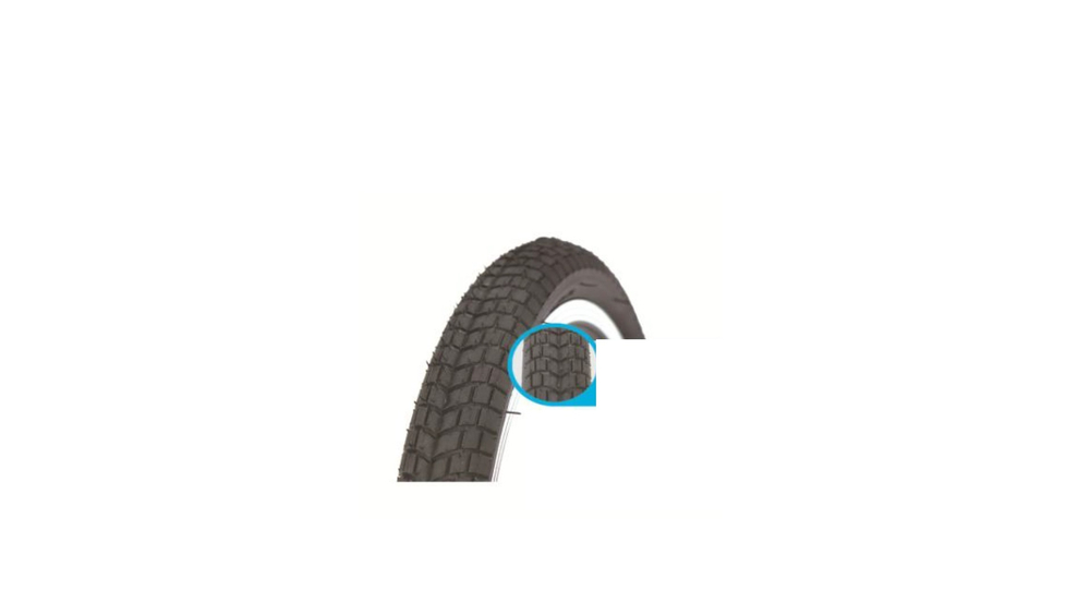 Покрышка TRIX 20"х 2.35 (59-406) TXBL-810, BMX, черная
