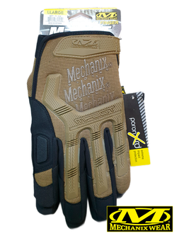 Перчатки полнопалые Mechanix M-Pact (реплика). Койот