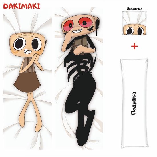 Дакимакура Шелли и Твистед Шелли Мир Денди арт. 1247