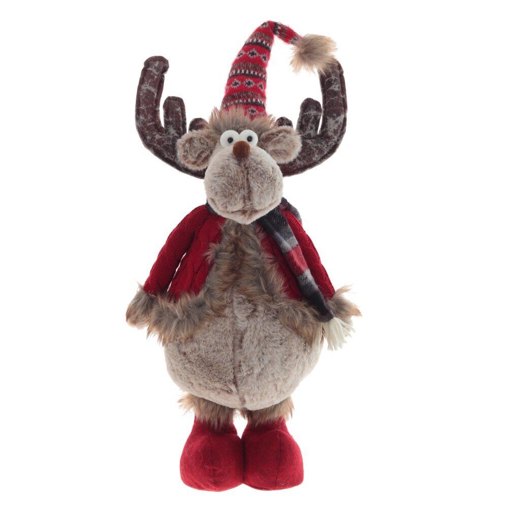 GAEM Игрушка набивная "Олень", L28 W18 H68/42 см, 2в.