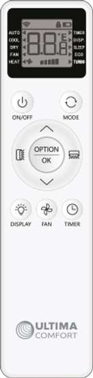 Внутренний блок мульти-сплит-системы Ultima Comfort ECLIPSE MULTI DC EU Inverter UC-ECM12PN