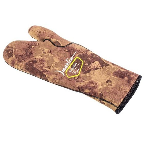 Перчатки трехпалые Marlin Nord 7 мм Оливковые