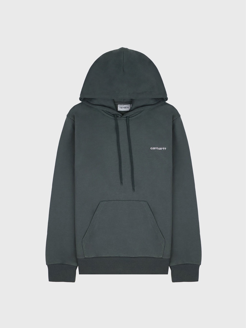 Худи Carhartt WIP Hooded Script Embroidery Dark Green